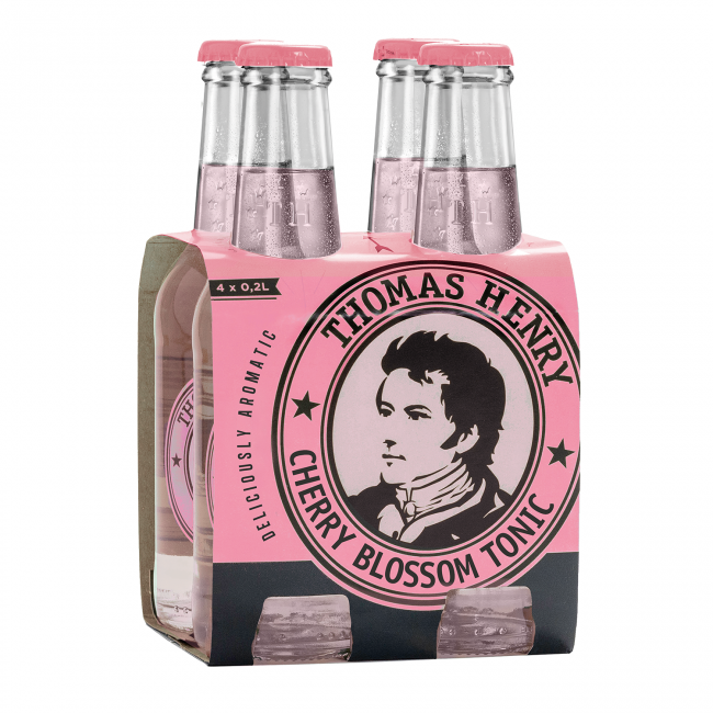 Thomas Henry Cherry Blossom 0.2L 4Pack SGR- Soft drinks